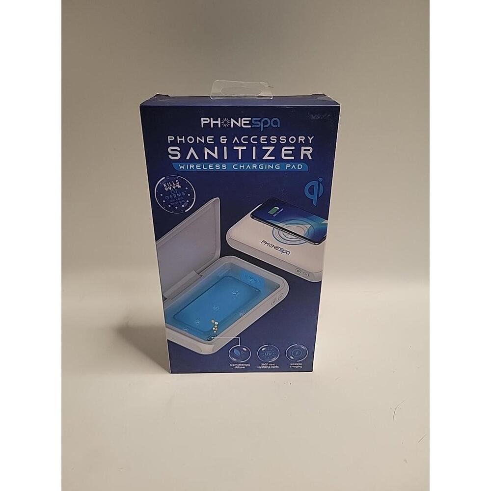 Phone Spa Phone & Accessory SANITIZER Wireless Charging Pad NEW